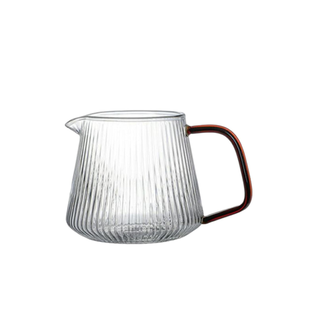 Maxbell Glass Coffee Sharing Pot Durable Portable for Restaurant Camping Household 400ml