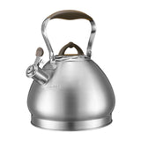 Maxbell 4.3L Tea Pot with Handle Whistle Tea Pot Stainless Steel for Cookers Gray