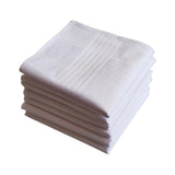 Maxbell 6Pcs Pocket Square Hankies Gift Mens Handkerchief for Party Men Women Prom