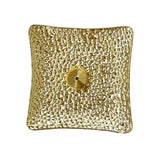 Maxbell Luxury Incense Holder for Sticks Ash Catcher Square for Office Teahouse Home Gold