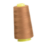 Maxbell Polyester Sewing Thread Needlework DIY Quarters Fabric 3000 Yards Each Spool Chocolate