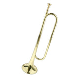 Maxbell 1 Piece Golden Students Youth Trumpet Horn Bugle Brass Instrument