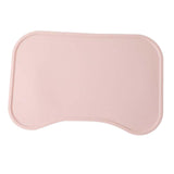 Maxbell Dog Food Mat Placemat Feeding Mat Non Spill Waterproof Pad for Cat Dish Tray Pink