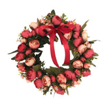 Maxbell Door Wreath Wedding Centerpiece 30cm Hanging for living Room Décor