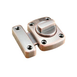 Maxbell Door Turn Bolt Lock Stainless Steel Toilet Privacy Latch Copper Size S