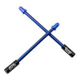 Maxbell 2x Flexible Bike V Brake Noodle Caliper Elbow Inner Tube Bicke Brake Blue