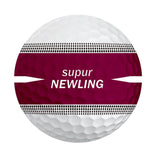 Maxbell Golf Ball Durable Portable Long Distance Golf Practice Ball Golf Accessories Purple