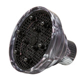 Maxbell Collapsible Hair Dryer Diffuser Attachment Easy Storage Travel Portable Black