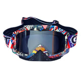 Max Motorcycle Windproof Anti-Fog Goggles Skiing Snowboard Glasses Color 17