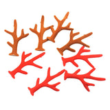 Max Decorative Reindeer Elk Antlers For Jewelry Making Hair Accessory DIY Crafts