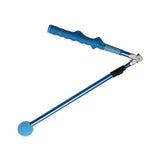 Maxbell Foldable Warm up Stick Telescopic Training Aid 79cm Adult Golf Swing Trainer Blue Grip and Rod