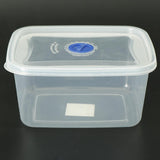 Max Transparent Refrigerator Vegetable Food Fruit Storage Box 700ml Rectangle