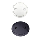 Maxbell 2pcs Marine Boat RV 8 inch Access Hatch Cover Screw Out Deck Plate