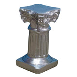 Maxbell Classical Architecture Resin Roman Pillar Plinth Base for Home Garden Scene