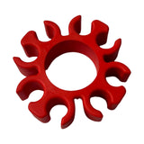 Maxbell Lightweight Drumstick Holder Clip Environmental Friendly for Beginners Red