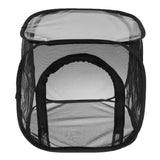 Max Foldable Insect and Butterfly Habitat Net Terrarium Breeding Cage Black S