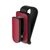 Maxbell sun Visor Sunglasses Clip Organizer Space Saving for Auto SUV Black Red