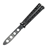 Maxbell Butterfly Balisong Trainer Training Knife Tool Durable Black
