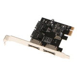 2 Port PCI Express SATA 6 Gbps ESATA Controller Expansion Card Super Speed - Aladdin Shoppers