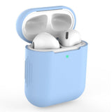 Maxbell Earphones Protective Cover for Airpods Wireless Earphone Case Blue