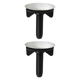 Maxbell 2Pcs Sink Hole Cover Sink Plug Faucet Tap Hole Cover for Bathroom Sink Basin