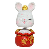 Maxbell Car Dashboard Decoration Resin Figurine Statue for Dinning Room Office Fortune