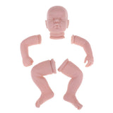 Max 19" Unpainted Reborn Kit Newborn Baby Doll with Head 3/4 Arms Full Legs