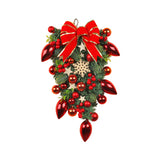 Maxbell Maxbell Decorative Christmas Wreath Hanging Garland for Christmas Door Decoration Red