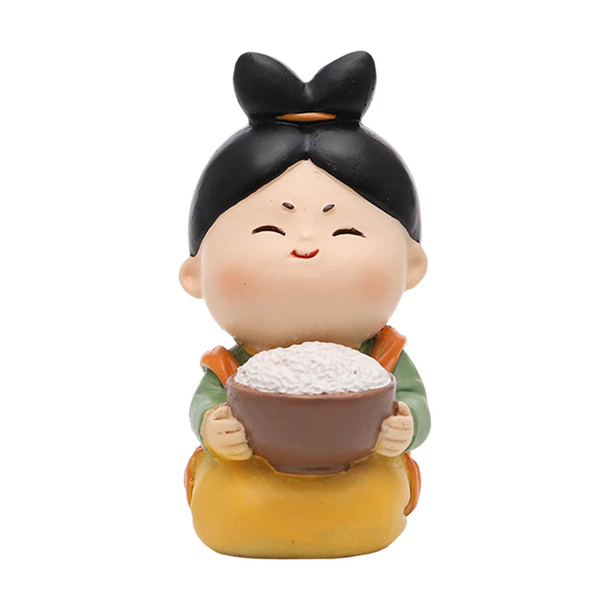 Maxbell Chinese Girl Figurines Dashboard Decorations Crafts Cake Topper Rice