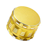 Maxbell 4 Layers Herb Grinder Metal Aluminum Alloy Cigarette Tobacco Crusher Gold