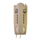 Maxbell Wall Phone Handset Volume Control Wall Telephone for Living Room Office Beige Yellow