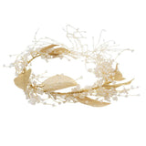 Max Gold Rhinestone Headband Wedding Headpieces Bride Headdress Hair Decoration