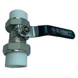 Maxbell Copper Valve Double Head Live Joint PPR Iron Ball Valve Connector B