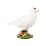 Maxbell Durable Bird Figurine Sculpture Cute Simulation for Lawn Yard Bookshelf Style D