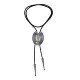 Maxbell Stylish Bolo Tie PU Leather Jewelry Shirt Neck Ties Clothing Accessory L