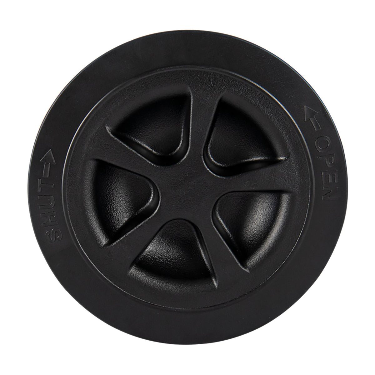 Maxbell Round Deck Inspection Access Hatch Cover PP Detachable for Marine Yacht Black 6inches