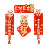 Maxbell Chinese New Year Couplets Traditional Spring Festival Porch Sign for StyleC