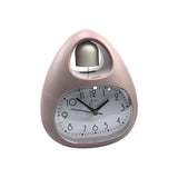Maxbell Creative Table Clock Egg Shaped with Nightlight Wake up for Home Decor PInk