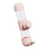 Maxbell Automatic Water Dispenser Leakproof Drinking Equipment Pet Bird Water Feeder Pink 220ml