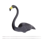Maxbell Plastic Flamingo Lawn Figurine Garden Grassland Decor Ornament Black #2