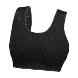Maxbell 1/6 Scale Women Figure Vest Accessories for 12in Doll Model Soldiers Figures Black