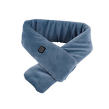 Maxbell Electric Neck Heating Pad USB Powered Soft Washable Thermal for Winter Blue