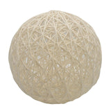 Maxbell Paper Rope Ball Lampshade Lamp Holder Pendant Light Shade for Tea House
