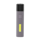Maxbell Portable Torch Lamp Wear-resisting Flashlight Emergency Outdoor Light Gray