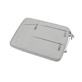 Maxbell Laptop Sleeve Bag Anti Seismic Multi Functional 6 Mesh Bags for Men Notebook grey370mmX265mmX20mm
