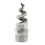 Max Spiral Jet Cone Atomization Spray Nozzle 3/4" Male 316 Stainless Steel