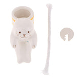 Max Creative Ceramic Mini Backpack Self Watering Animal Flower Pot Sea Dog