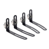 Max 4PCS Metal L-bracket with Magnetic Body Mount for Axial SCX10 1:10 RC Car