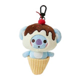 Maxbell Plush Key Rings Adorable Soft Stuffed Key Pendant for Party Favor Bags Purse Koala