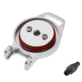 Max 102059(02004) Aluminium Fuel Tank Cover for HSP 1/10 Nitro Car Truck Silver